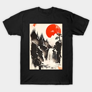 Red Moon White Wife T-Shirt